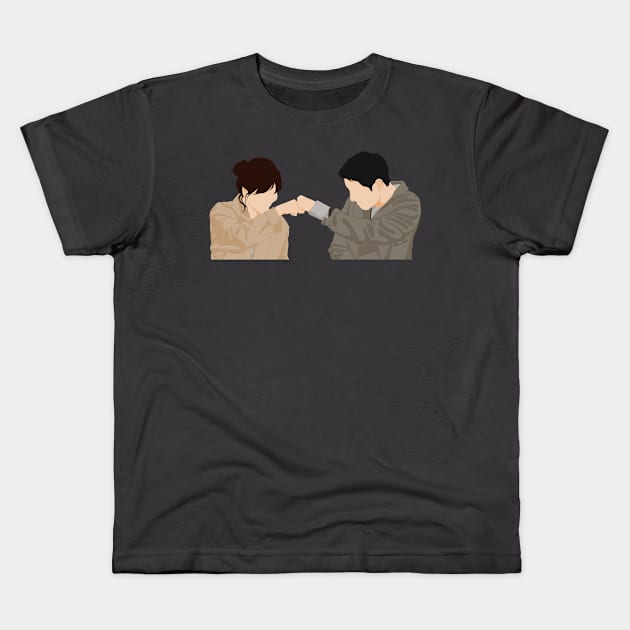 Descendants of the sun Kids T-Shirt by AyushkaAgarwal